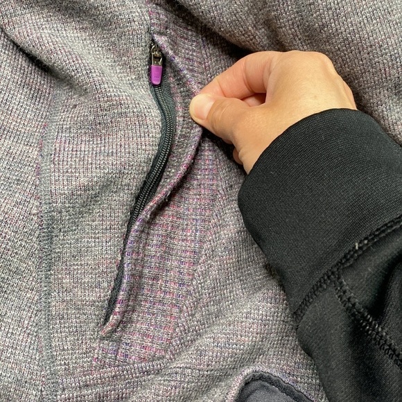 Title Nine Gray Swacket Wool Blend Sweater Jacket Medium - Picture 11 of 11